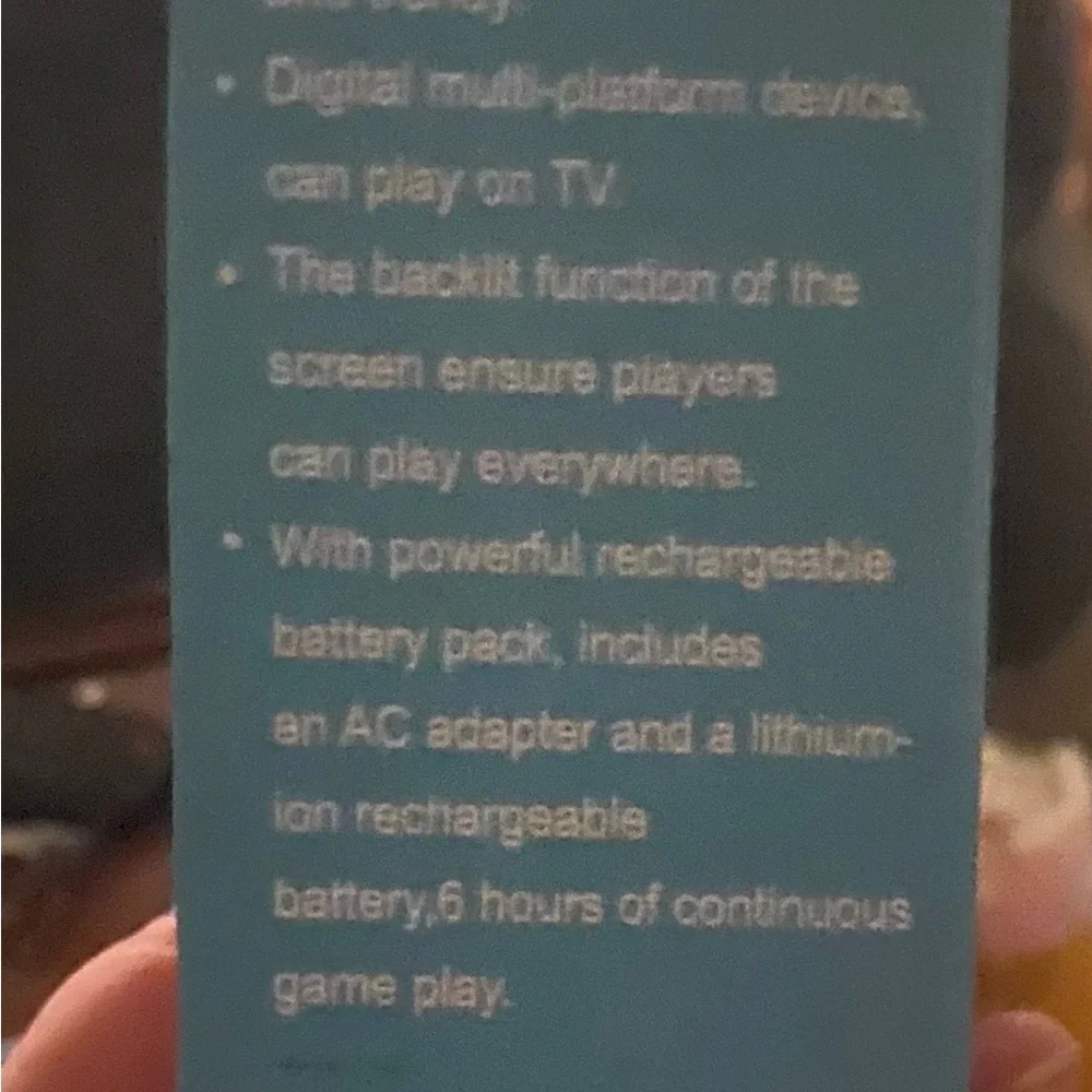 Game Box Plus Portable Console - Red